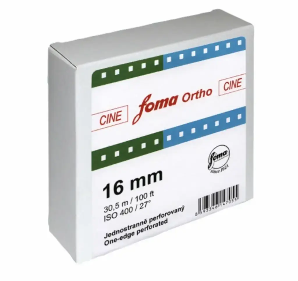 FOMA Cine ORTHO 400 16 mm/30,5 m 1xPERFO