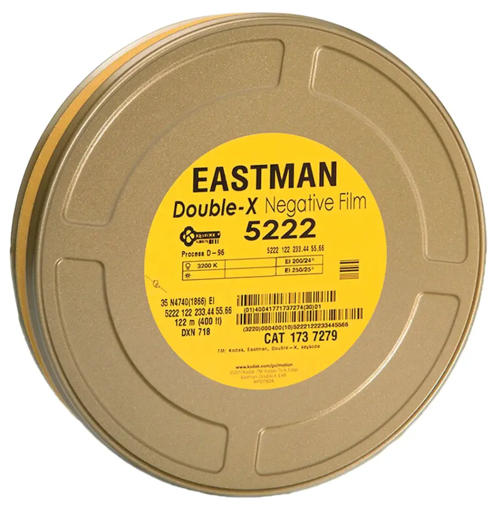 EASTMAN KODAK 35 mm Black & White DOUBLE-X Negative Film 5222