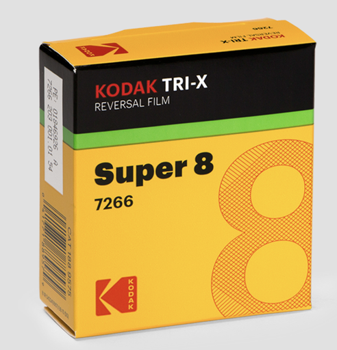 KODAK Super 8 mm Black & White TRI-X REVERSAL FILMS